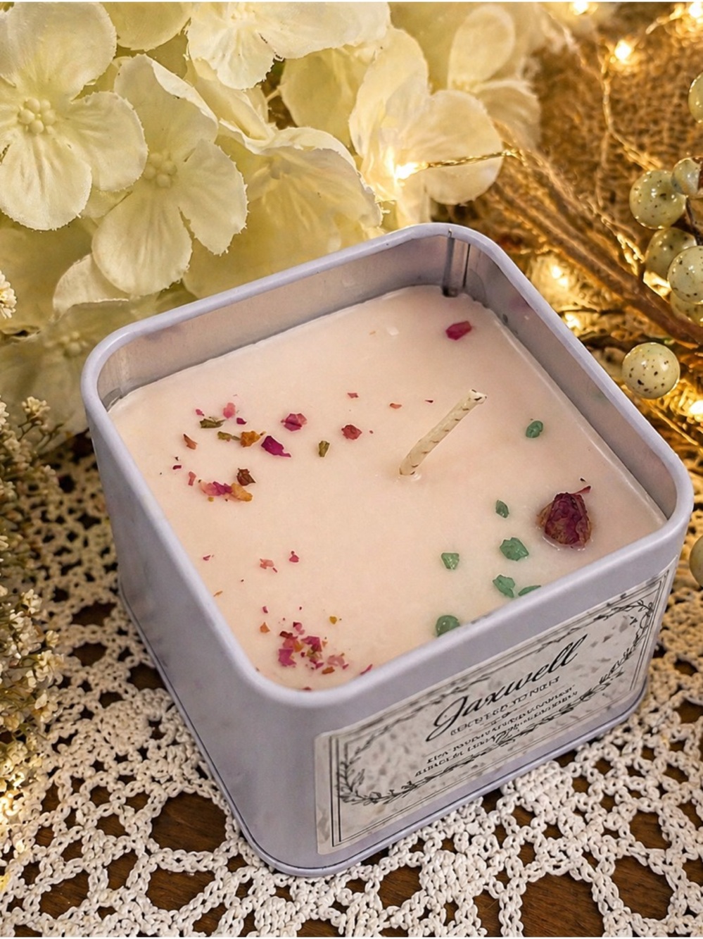 Pink wild rose 8oz candle